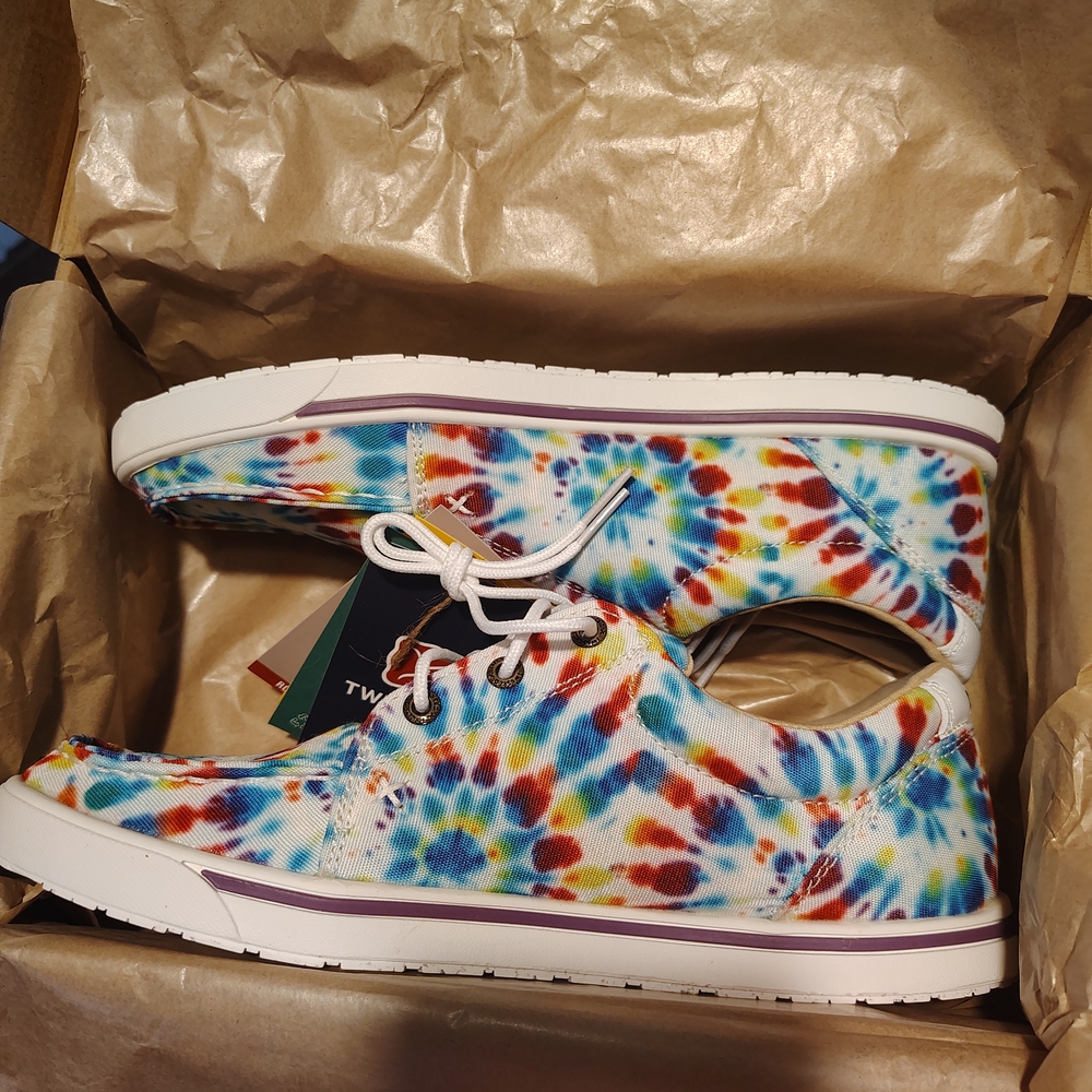 Twisted X Kicks Tie Dye Size 9